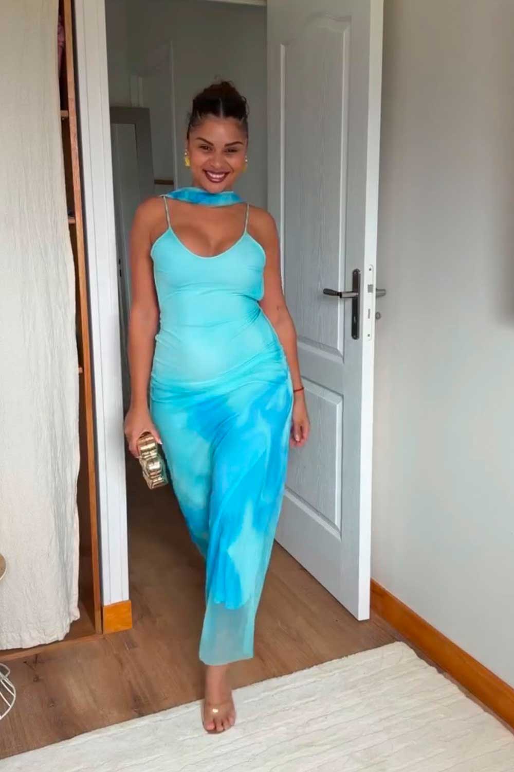 Robe-Milie-Bleu Robe Milie – Image 1