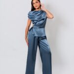 Ensemble satinée