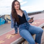 Veste en jean